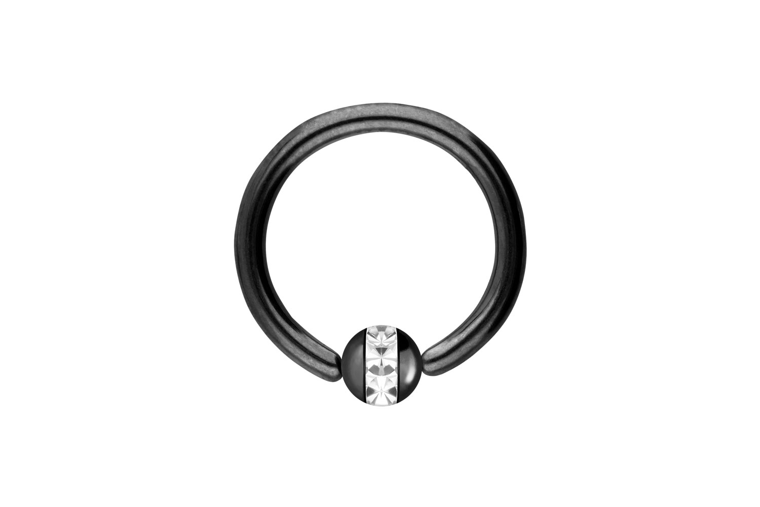 Chirurgenstahl Klemmkugelring Piercing EPOXY-RING-KUGEL